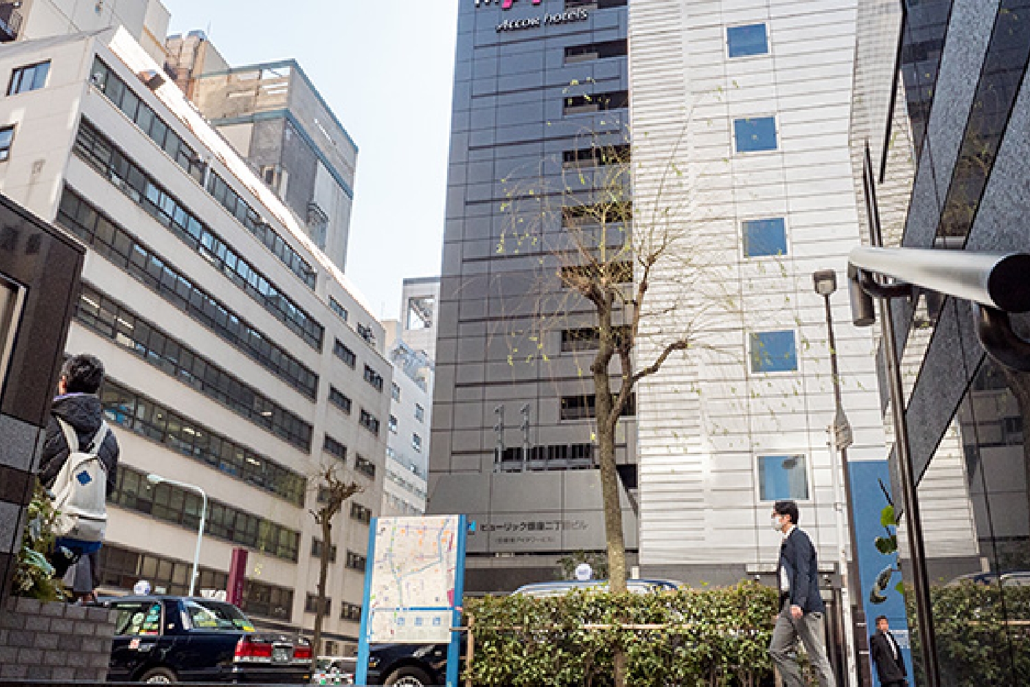 銀座一丁目駅から銀座院までの道のり