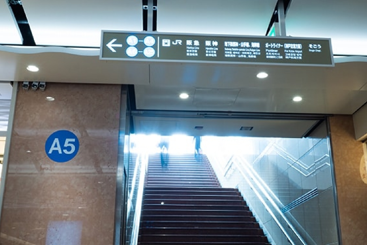 神戸三宮駅から神戸三宮院までの道のり