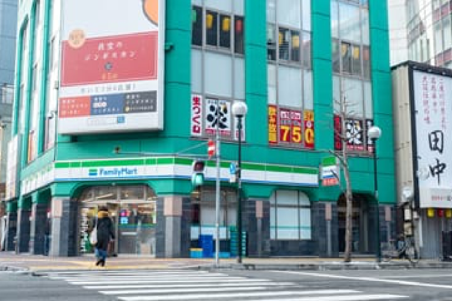 すすきの駅から札幌院までの道のり
