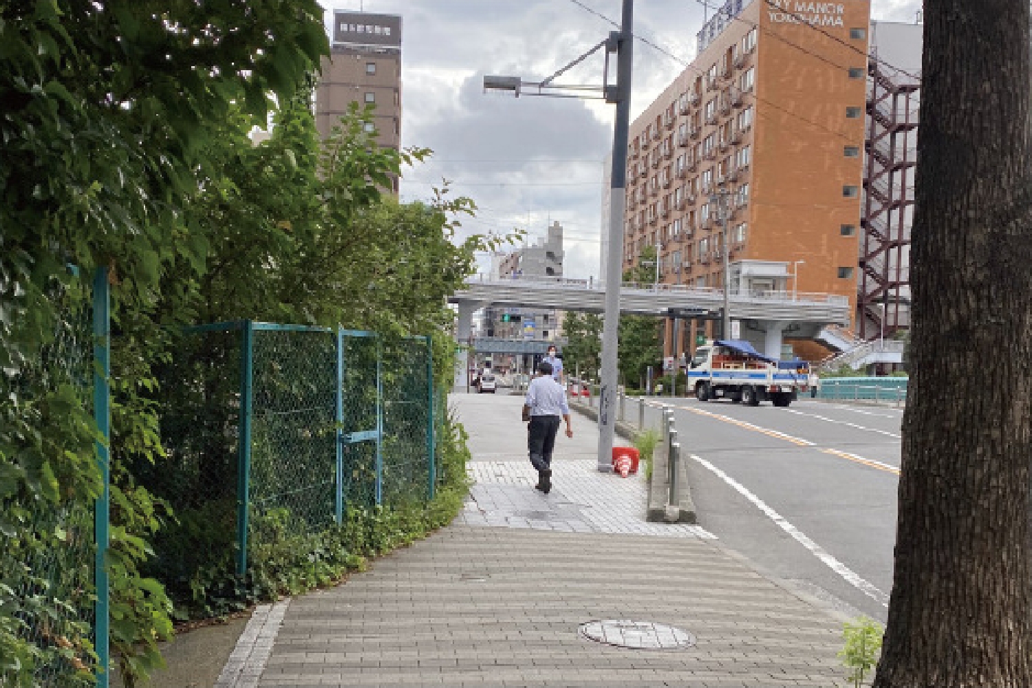 横浜駅から横浜院までの道のり
