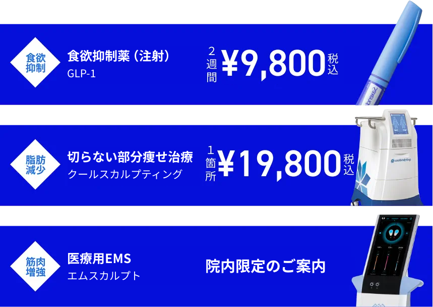 3種類のトライアルコース