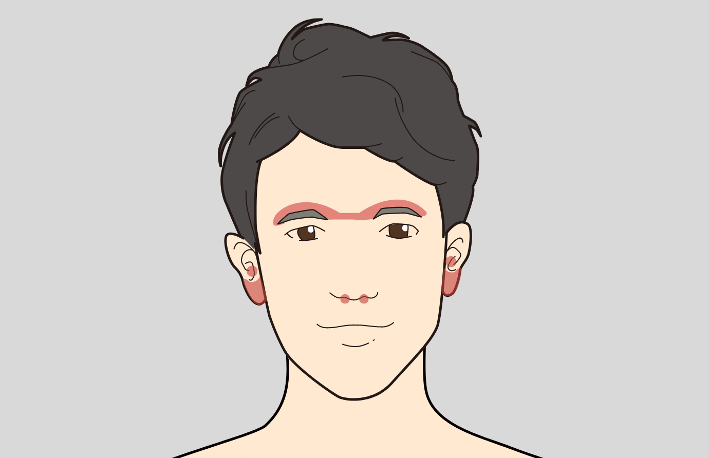 他では対応していないことが多い、鼻毛・耳毛・眉毛の脱毛が可能