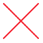 ☓